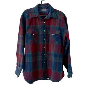 Vintage Pendleton Made in USA Western Shirt.
